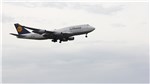 Boeing 747-400 im Landeanflug 2