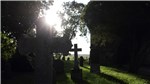 Friedhof bei Kirche in Groß Zicker 2